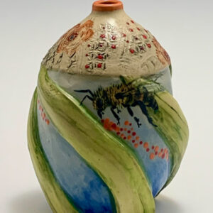 Bee Posey Vase